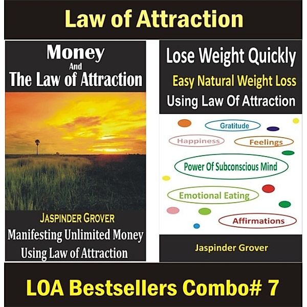 Law of Attraction - Two Book Combos: Law of Attraction Bestsellers - Combo #7 (Law of Attraction - Two Book Combos, #7), Jaspinder Grover