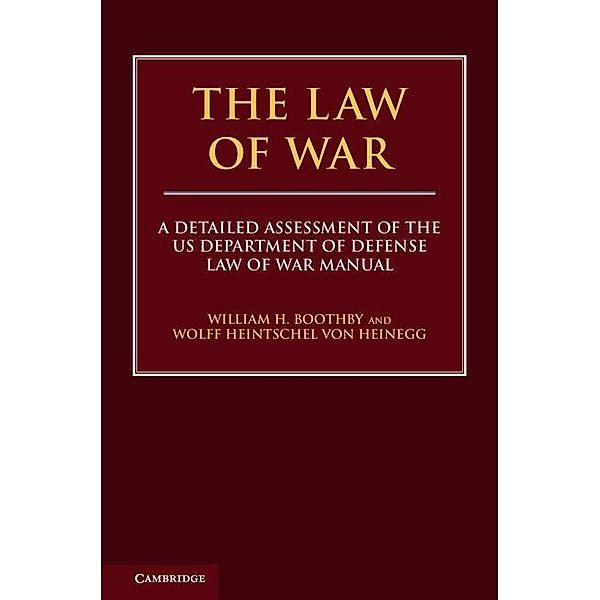 Law of War, William H. Boothby