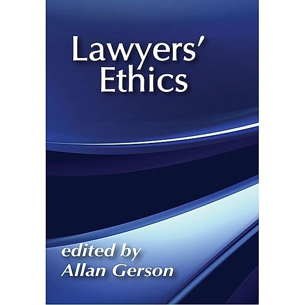Lawyers' Ethics, Allan Gerson