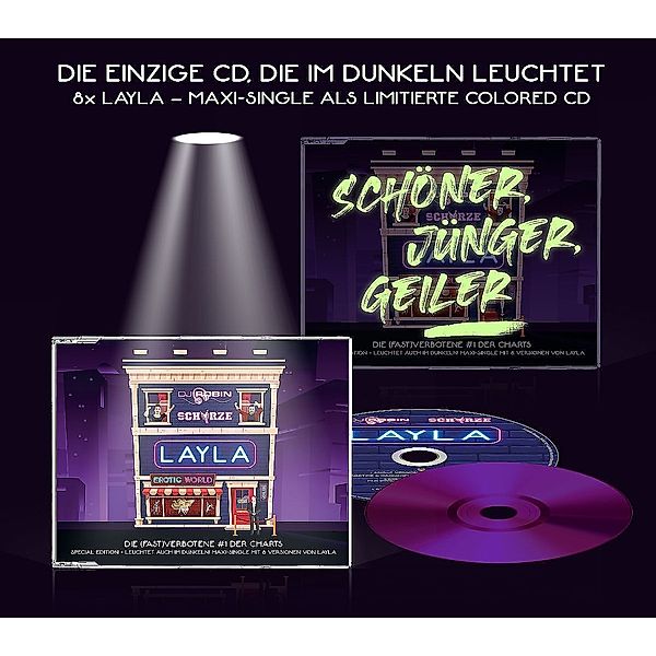 Layla (Leuchtet Nachts Maxi-CD, limitiert), Dj Robin & Schürze