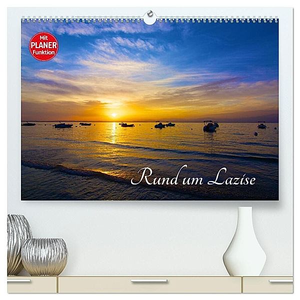 Lazise und Umgebung (hochwertiger Premium Wandkalender 2024 DIN A2 quer), Kunstdruck in Hochglanz, Thomas Willerer