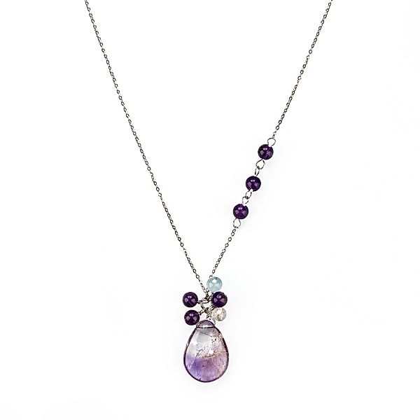 LdV Kette Fiona mit Amethyst, S1925