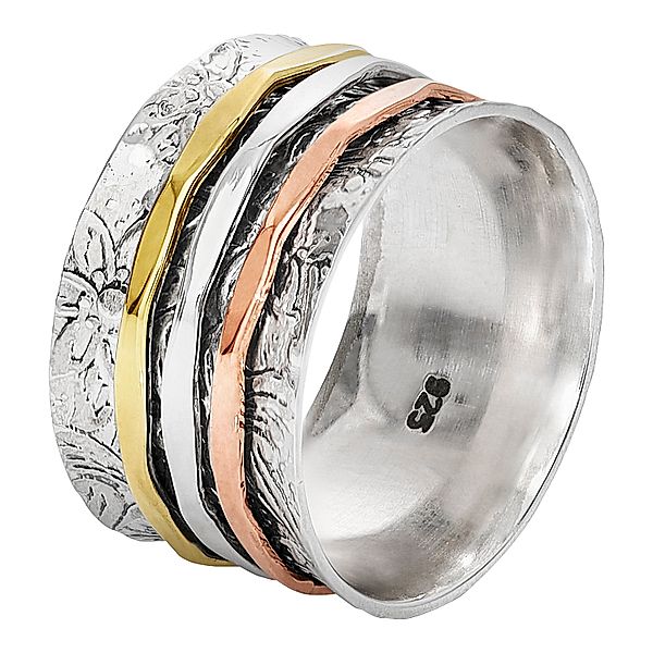 LDV Meditationsring Ora 925 Silber (Grösse: 18)