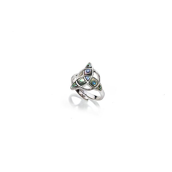 LdV Ring Venia mit Abalone, 925 Silber