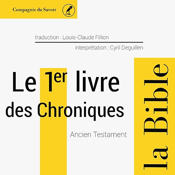 Le 1er livre des Chroniques, Anonymous