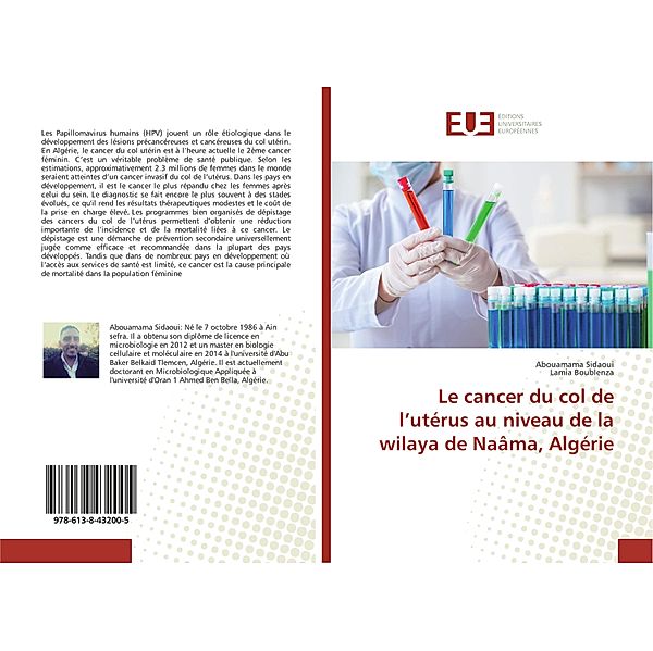 Le cancer du col de l'utérus au niveau de la wilaya de Naâma, Algérie, Abouamama Sidaoui, Lamia Boublenza