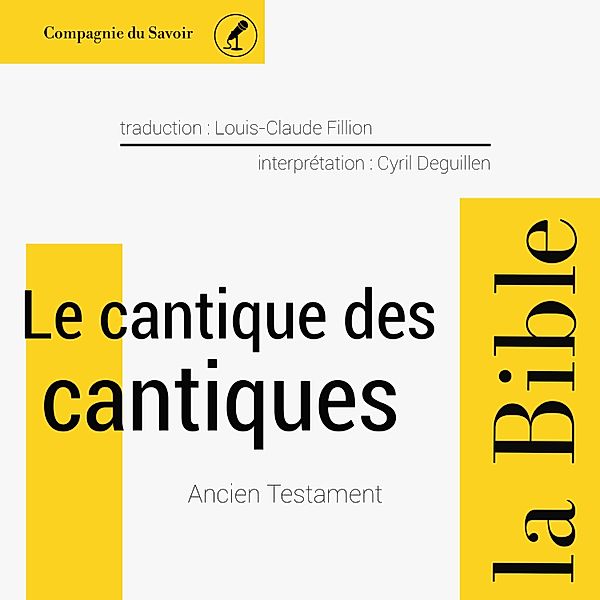 Le Cantique des Cantiques, Anonymous