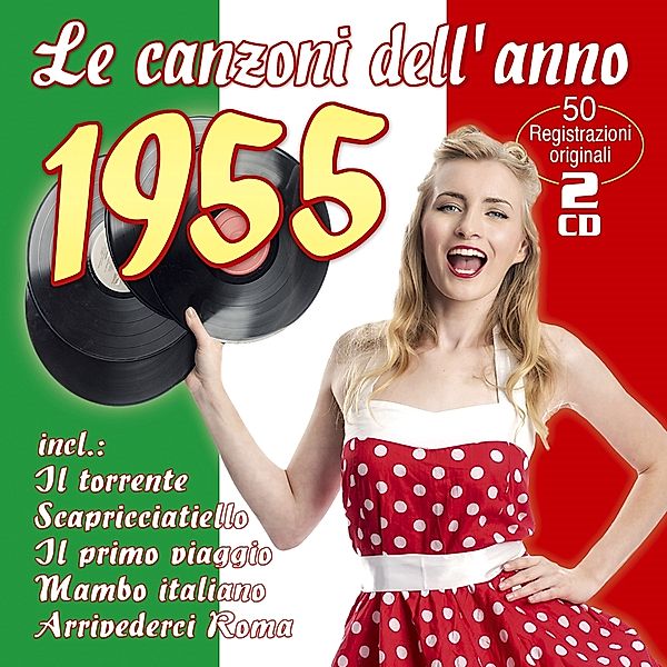 Le Canzoni Dell'Anno 1955 (2 CDs), Diverse Interpreten