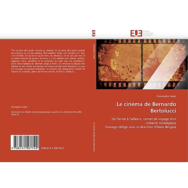 Le cinéma de Bernardo Bertolucci, Giuseppina Sapio