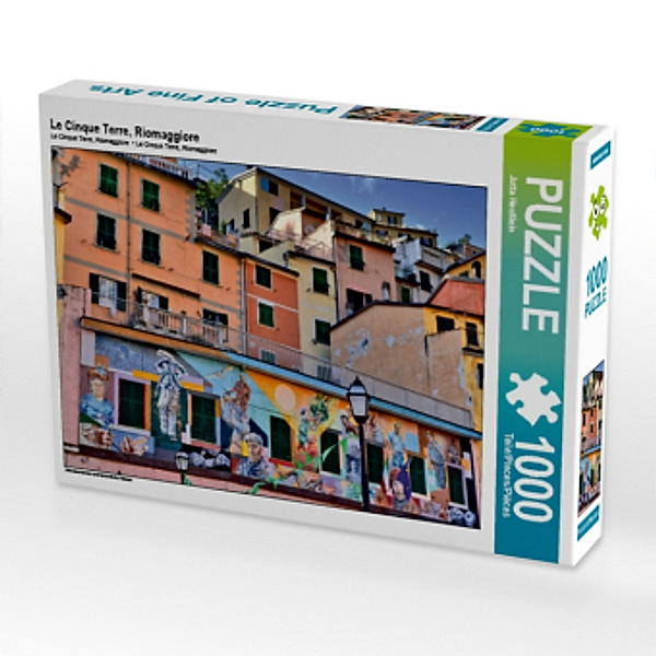 Le Cinque Terre, Riomaggiore (Puzzle), Jutta Heußlein