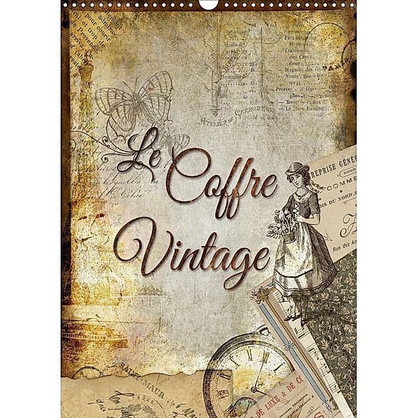 Le coffre vintage (Calendrier mural 2021 DIN A3 vertical), Kathleen Bergmann