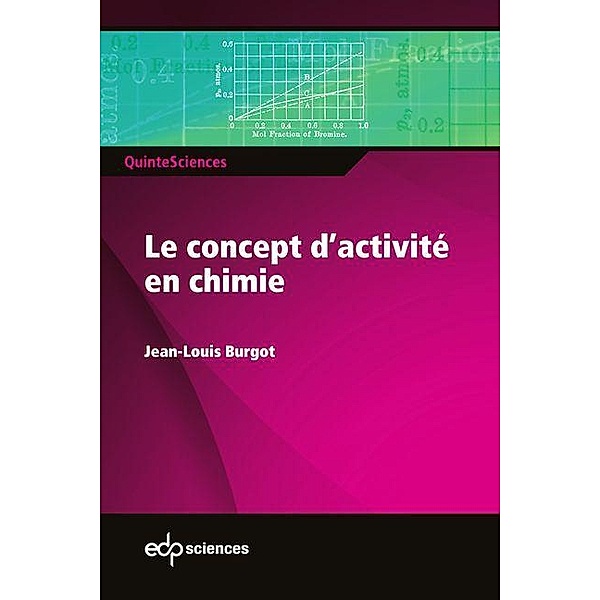 Le concept d'activité en chimie, Jean-Louis Burgot