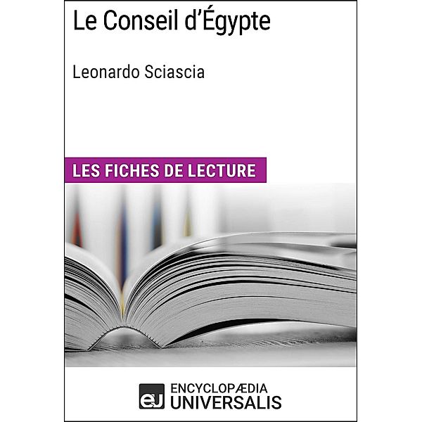 Le Conseil d'Égypte de Leonardo Sciascia, Encyclopaedia Universalis