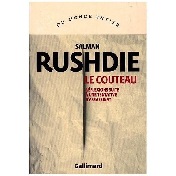 Le Couteau, Salman Rushdie