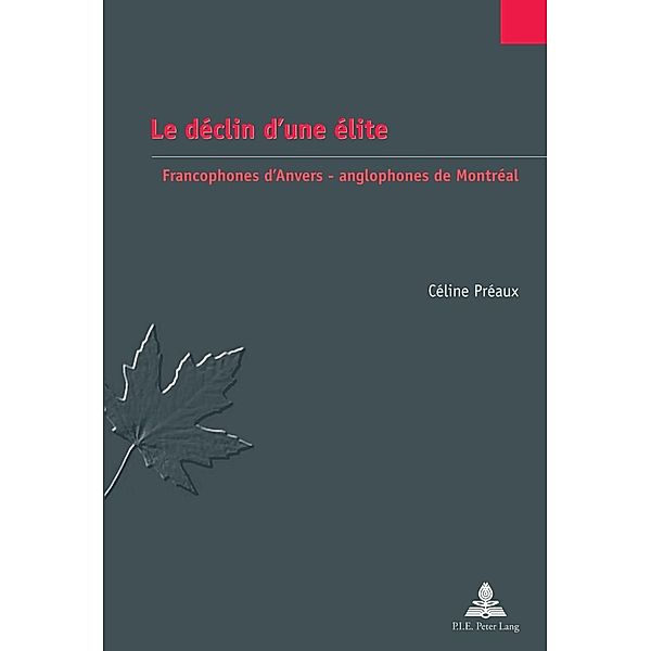 Le declin d'une elite, Celine Preaux