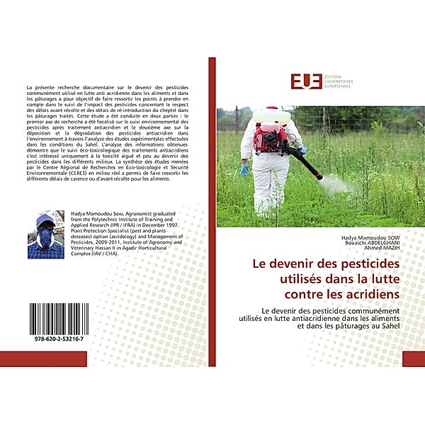 Le devenir des pesticides utilisés dans la lutte contre les acridiens, Hadya Mamoudou SOW, Bouaichi ABDELGHANI, Ahmed MAZIH