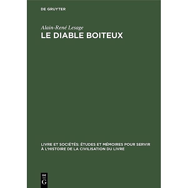 Le diable Boiteux, Alain-René Lesage