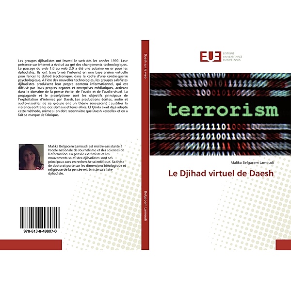 Le Djihad virtuel de Daesh, Malika Belgacem Lamoudi