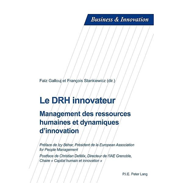 Le DRH innovateur / P.I.E-Peter Lang S.A., Editions Scientifiques Internationales