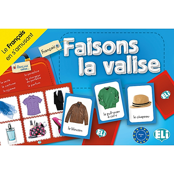Klett Sprachen, Klett Sprachen GmbH Le Français en s'amusant - Faisons la valise (Spiel)