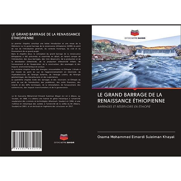 LE GRAND BARRAGE DE LA RENAISSANCE ÉTHIOPIENNE, Osama Mohammed Elmardi Suleiman Khayal