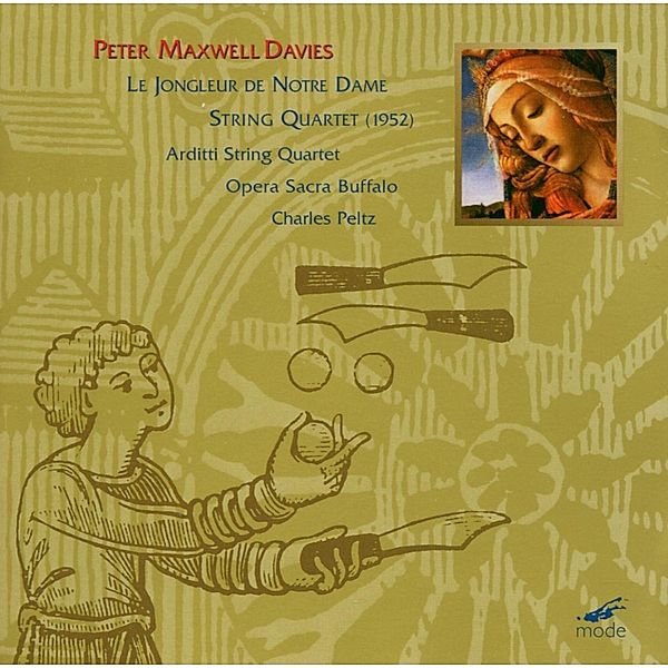 Le Jongleur De Notre Dame/String, Opera Sacra Buffalo, Peltz, Arditti Quartet