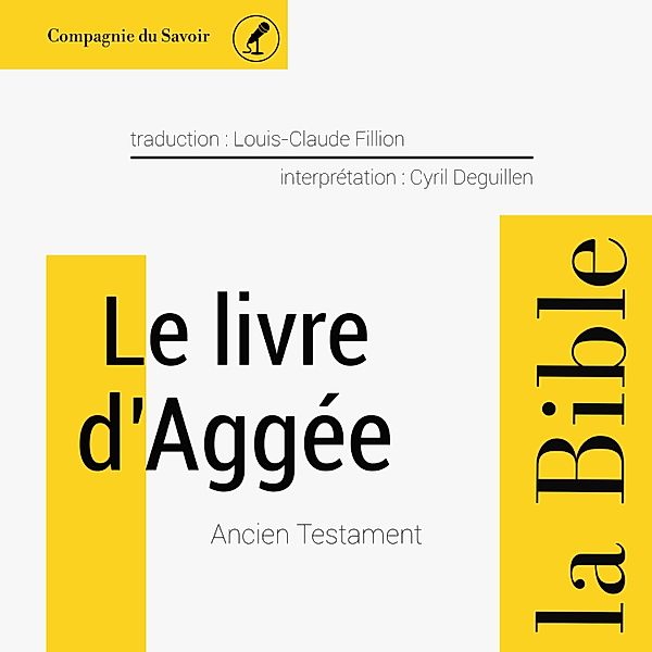 Le livre d'Aggée, Anonymous