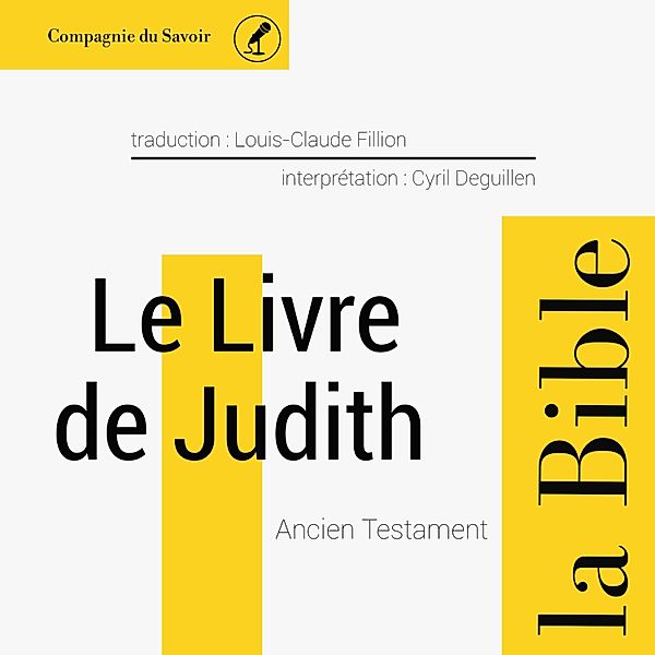 Le livre de Judith, Anonymous