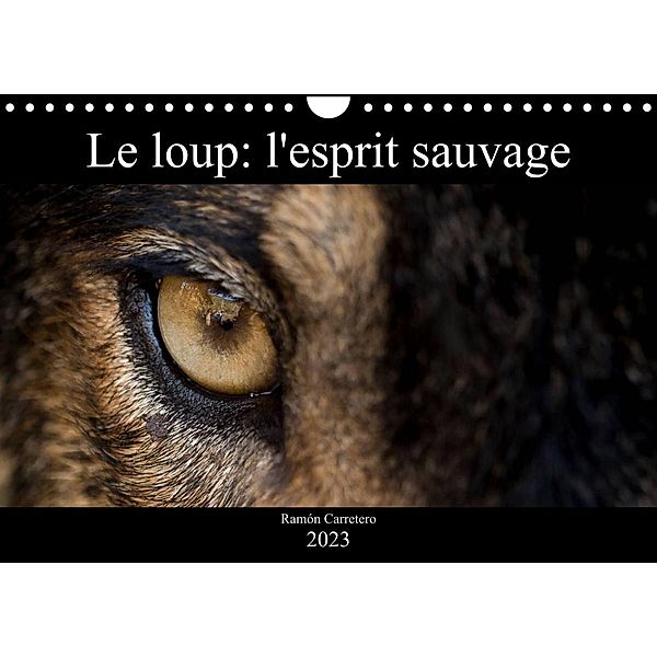Le loup: l'esprit sauvage (Calendrier mural 2023 DIN A4 horizontal), Ramon Carretero