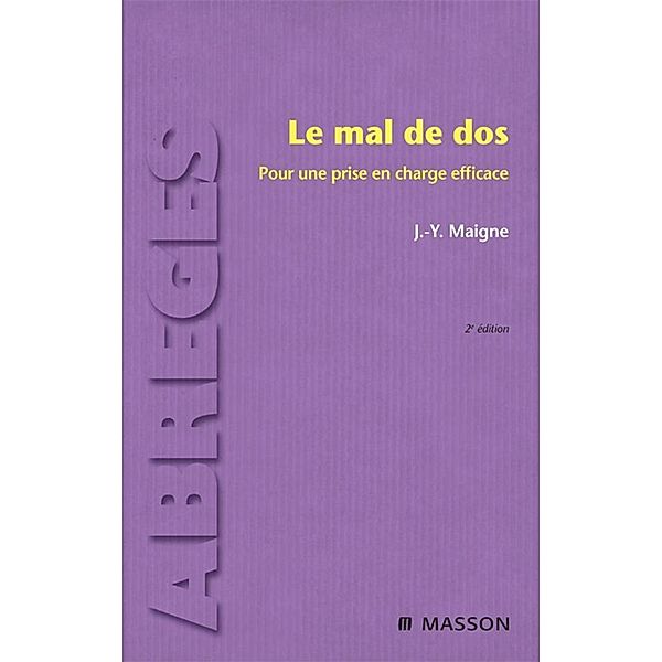 Le mal de dos, Jean-Yves Maigne