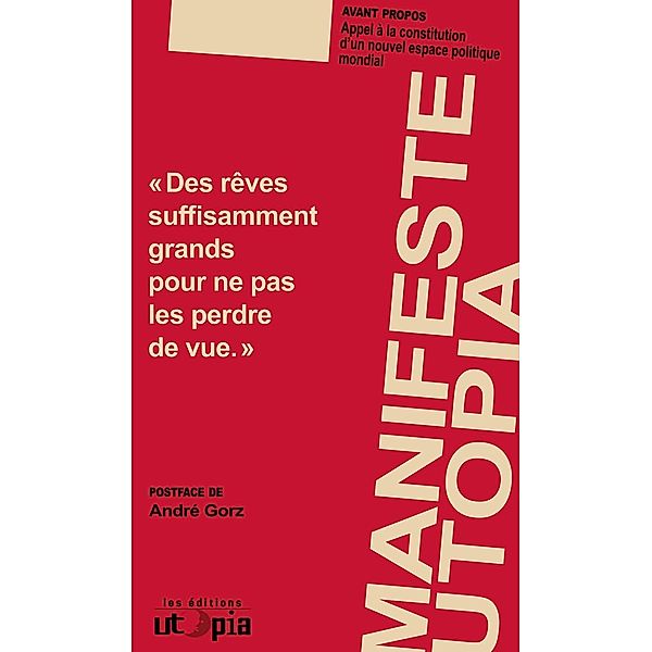 Le manifeste Utopia, Mouvement Utopia