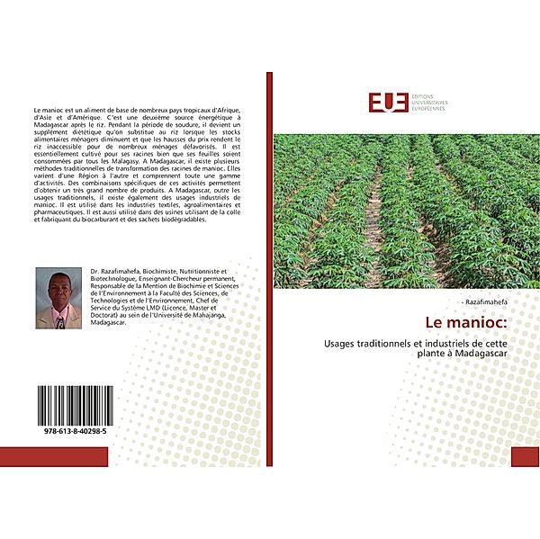 Le manioc:, - Razafimahefa