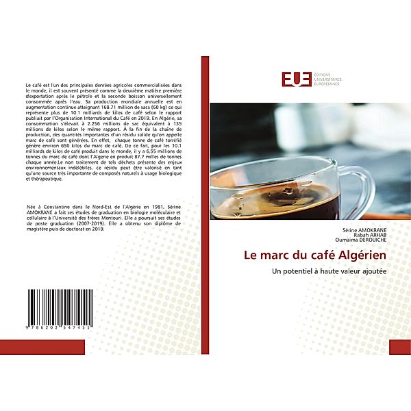 Le marc du café Algérien, Sérine AMOKRANE, Rabah Arhab, Oumaima DEROUICHE