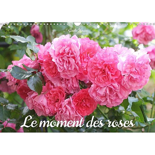 Le moment des roses (Calendrier mural 2023 DIN A3 horizontal), Gisela Kruse