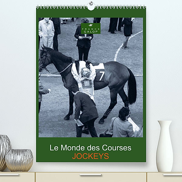Le Monde des Courses JOCKEYS (Premium, hochwertiger DIN A2 Wandkalender 2023, Kunstdruck in Hochglanz), Marie Pierre Decuyper