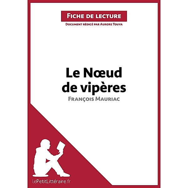 Le Noeud de vipères de François Mauriac (Fiche de lecture), Lepetitlitteraire, Aurore Touya