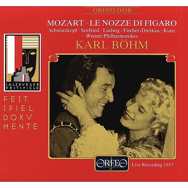 Le Nozze Di Figaro, Schwarzkopf, Kunz, Fischer-Dieskau, Ludwig, Böhm, Wp