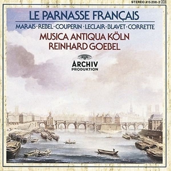 Le Parnasse Francais, Goebel, Musica Antiqua Köln