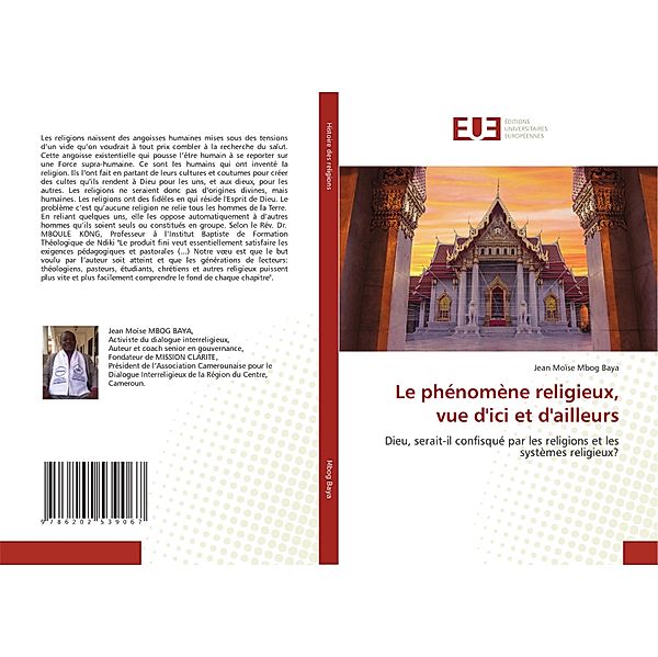 Le phénomène religieux, vue d'ici et d'ailleurs, Jean Moïse Mbog Baya