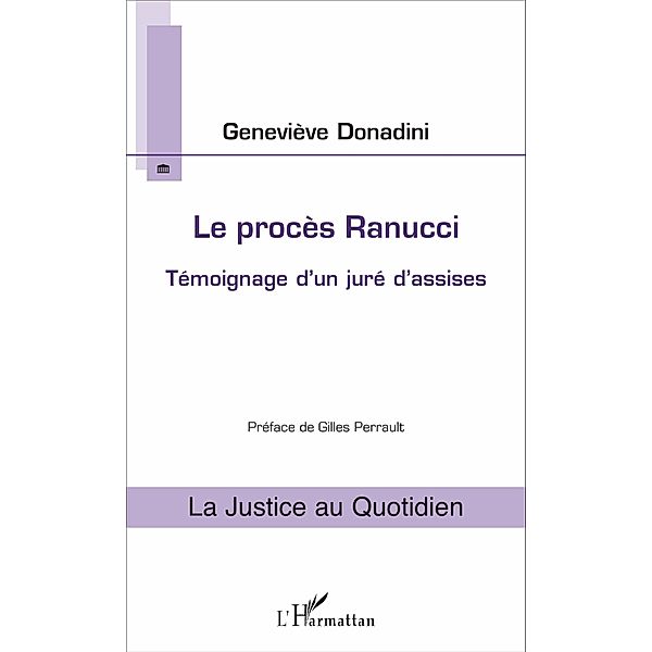 Le procès Ranucci / Harmattan, Genevieve Donadini Genevieve Donadini
