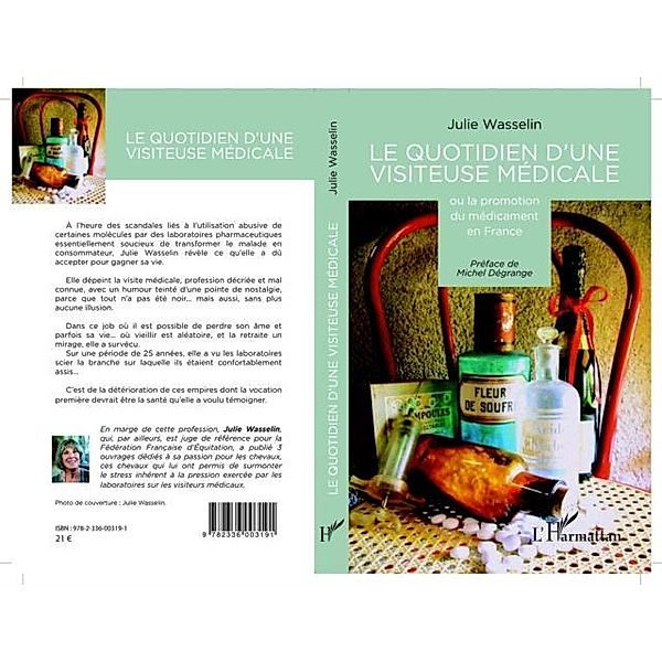 Le quotidien d'une visiteuse medicale / Hors-collection, Julie Wasselin