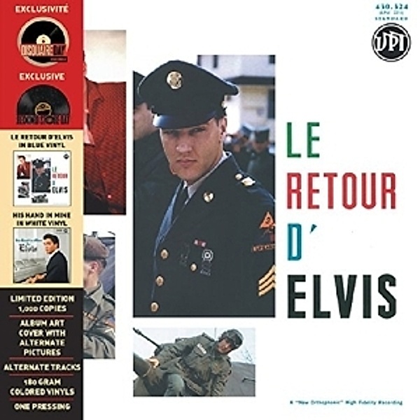 Le Retour D'Elvis/His Hand In Mine (Vinyl), Elvis Presley