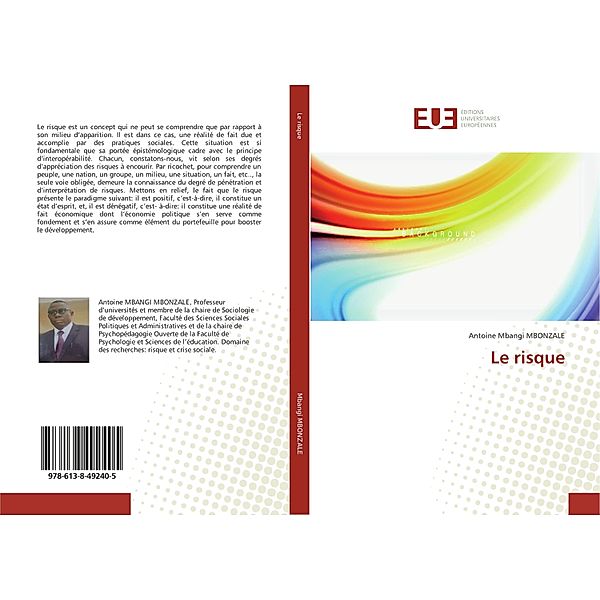 Le risque, Antoine Mbangi Mbonzale