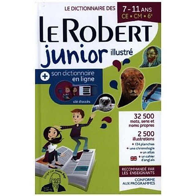 Le Robert Junior Illustré + son dictionnaire en ligne + clé