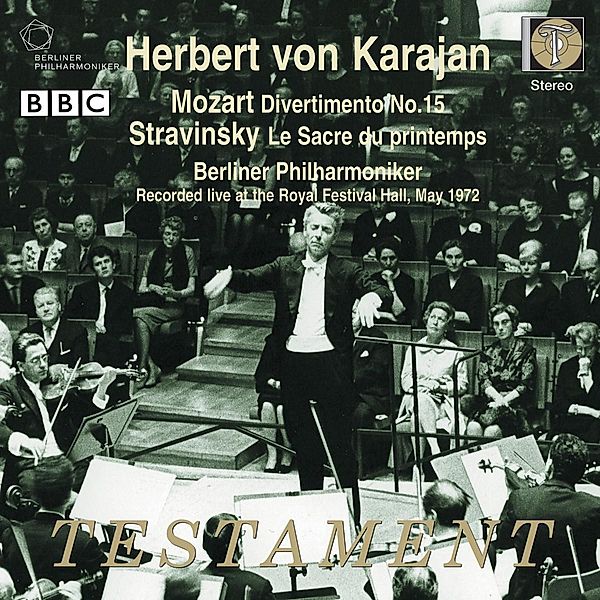 Le Sacre Du Printemps/Divertimento Kv 28, Herbert von Karajan, Berliner Philharmoniker