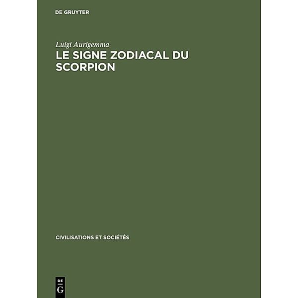 Le Signe zodiacal du Scorpion, Luigi Aurigemma