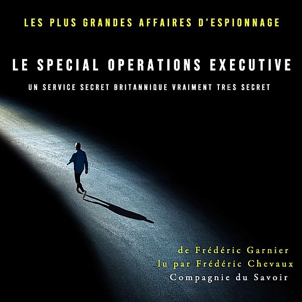 Le Special Operations Executive, un service secret britannique vraiment très secret, Frédéric Garnier