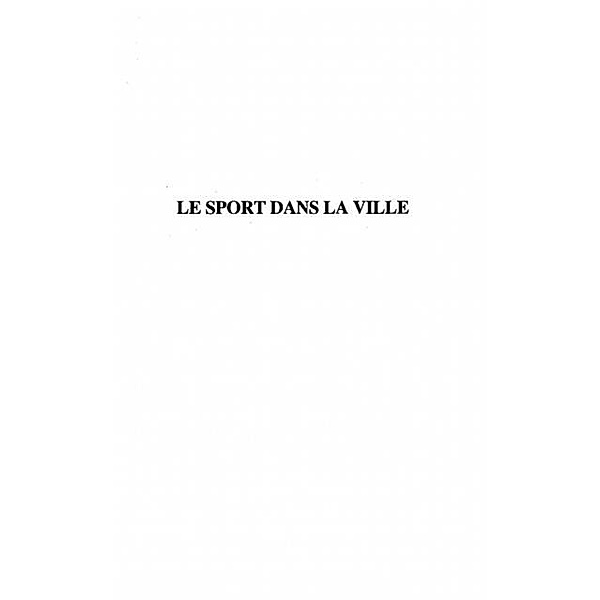 Le Sport dans la Ville / Hors-collection, Christian Vivier