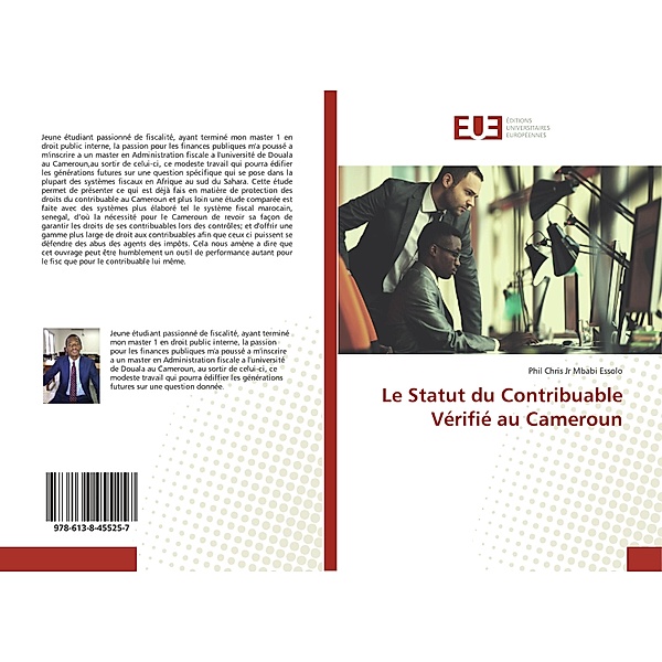 Le Statut du Contribuable Vérifié au Cameroun, Phil Chris Jr Mbabi Essolo