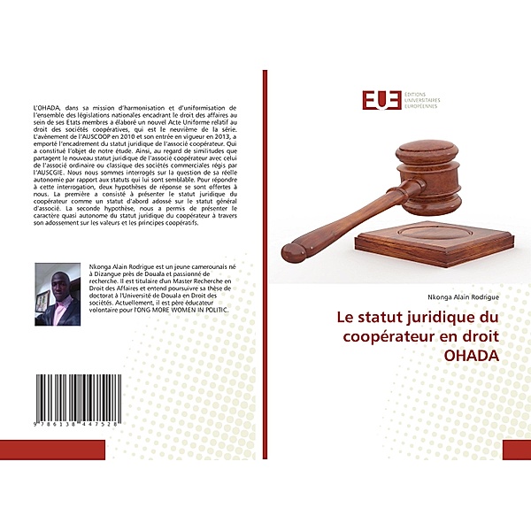 Le statut juridique du coopérateur en droit OHADA, Nkonga Alain Rodrigue
